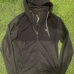 Vuori Sunday Element track Jacket Navy Blue Mens Size Large Zip Up